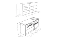 Panel 2 konyha 165-72,5 méretrajz